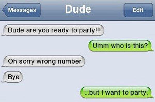 Party Text