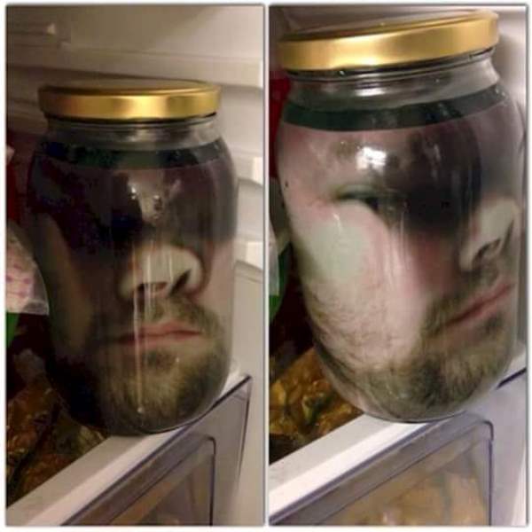 Face In Jar Practical Joke