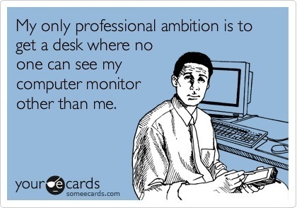 Hilarious SomeEcard Professional Ambition