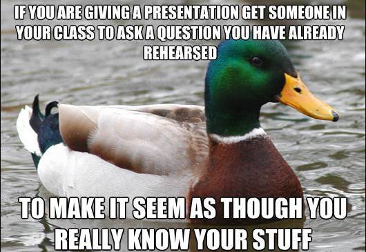 How To Look Smart During A Presentation