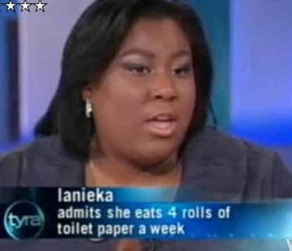 Eats 4 Rolls Of Toilet Paper