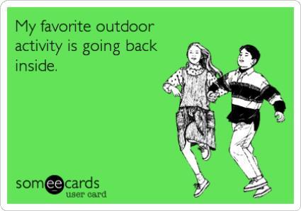 My Favorite Outdoor Activity