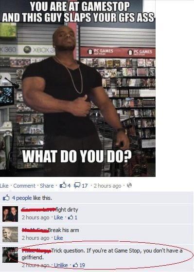 Best Facebook Comments Game Stop