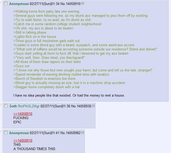 The 40 Funniest 4Chan Threads Ever.