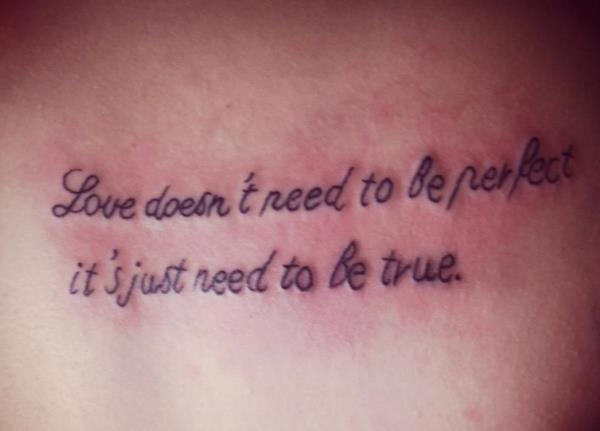 Bad Tattoos Love Quote
