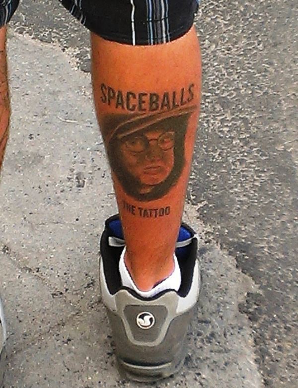 Spaceballs Bad Tattoo