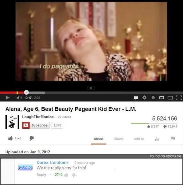 Beauty Pageant Funny YouTube Comments