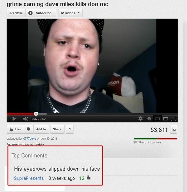 The 40 Funniest YouTube Comments Of All Time