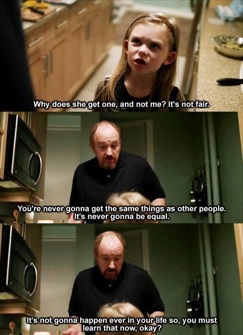 Louis CK On What Fairness Means