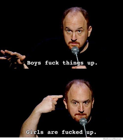 Girls Versus Boys Louis CK