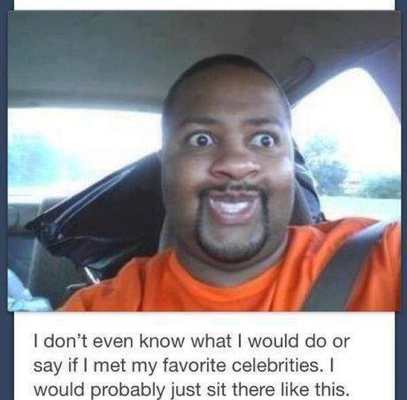 Meeting Celebrities