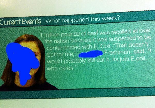 WTF Yearbook Quote