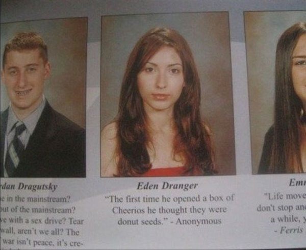 The 55 Funniest Yearbook Photos And Quotes Ever