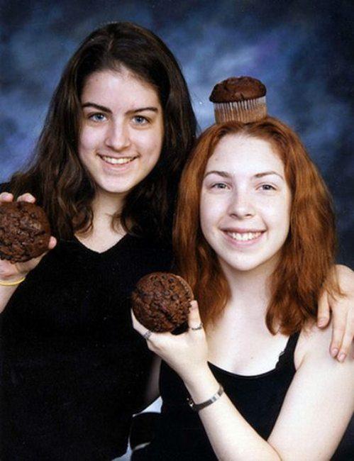 Funny Yearbook Photos Muffins