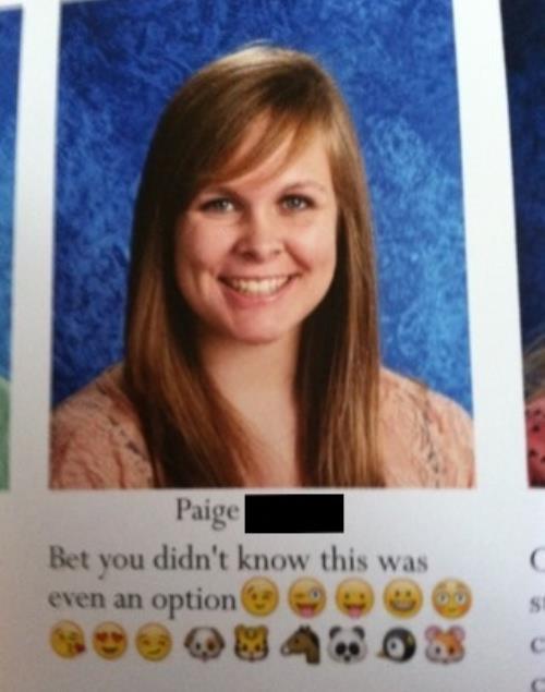Funny Yearbook Quotes Emojis