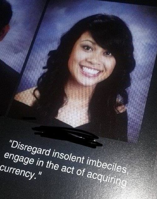 Yearbook Quotes Get Money