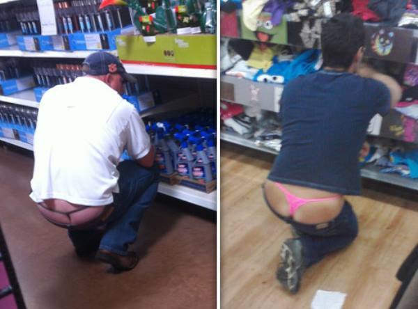 Bilderesultat for people ass at walmart