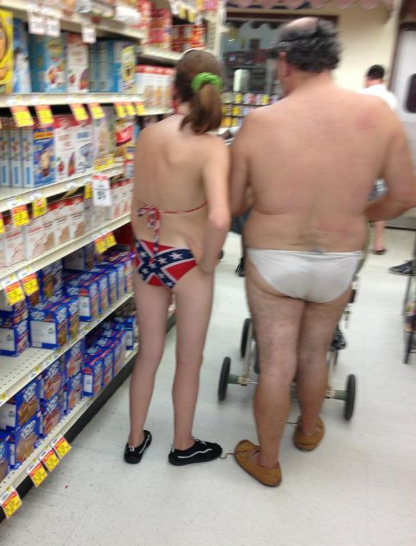 Nice ass at wal-mart