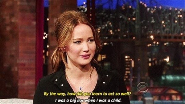 How Jennifer Lawrence Learned To Act