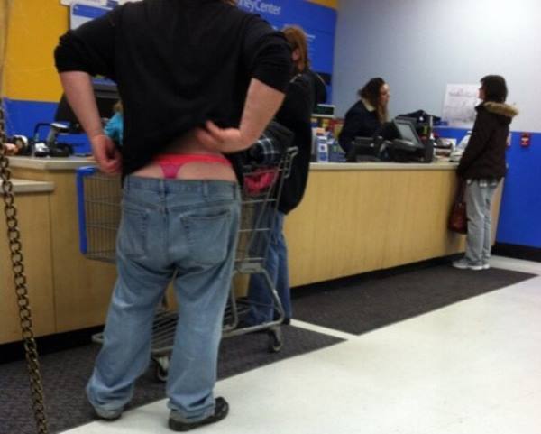WTF Thong At Walmart