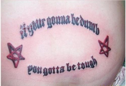 Life Mantra Tattoo