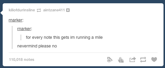 Running The Mile