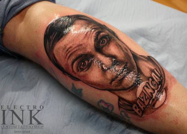 Terrible Tattoos Bazinga