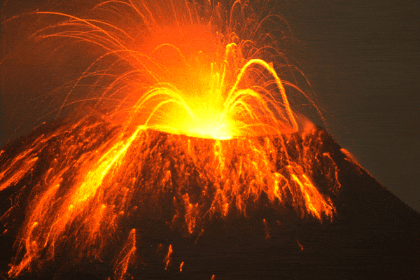 Erupting Volcano