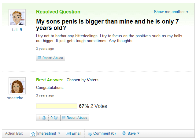 Funny Yahoo Answers That Will Make You Question Humanity