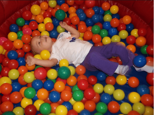 Chuck E. Cheese Ball Pit