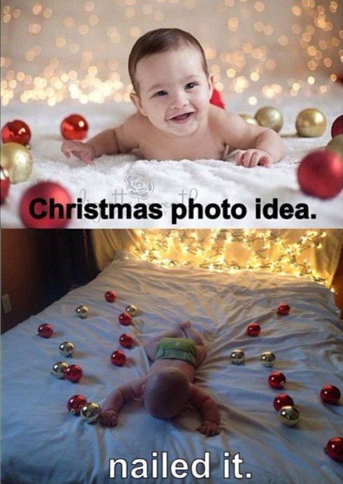 Baby Christmas Photo