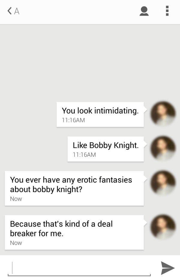 Bobby Knight Fantasies