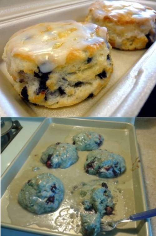 Pinterest Nailed It Blueberry Scones