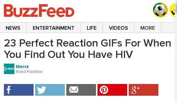 HIV Reaction GIFs Sponsored Posts
