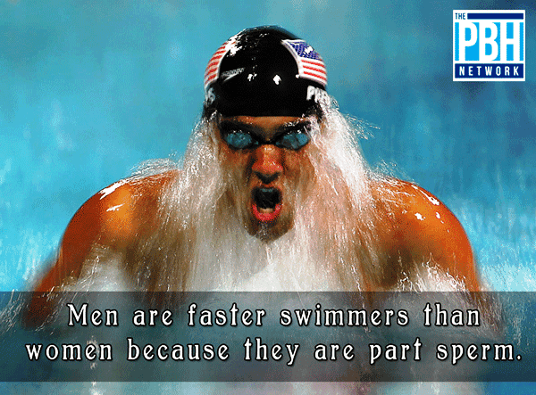 Random Facts Why Men Are Faster Swimmers
