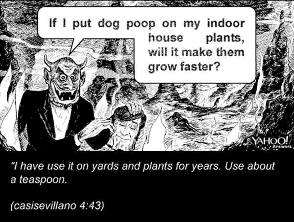 The Devil Answers A Question About Poop