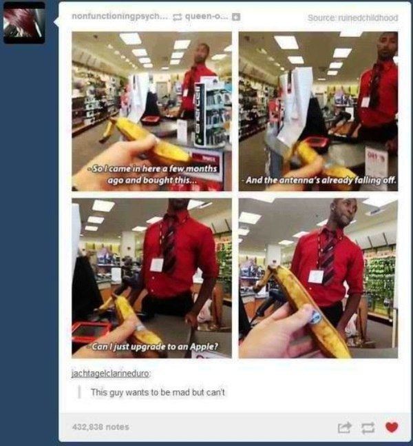 Returning A Banana