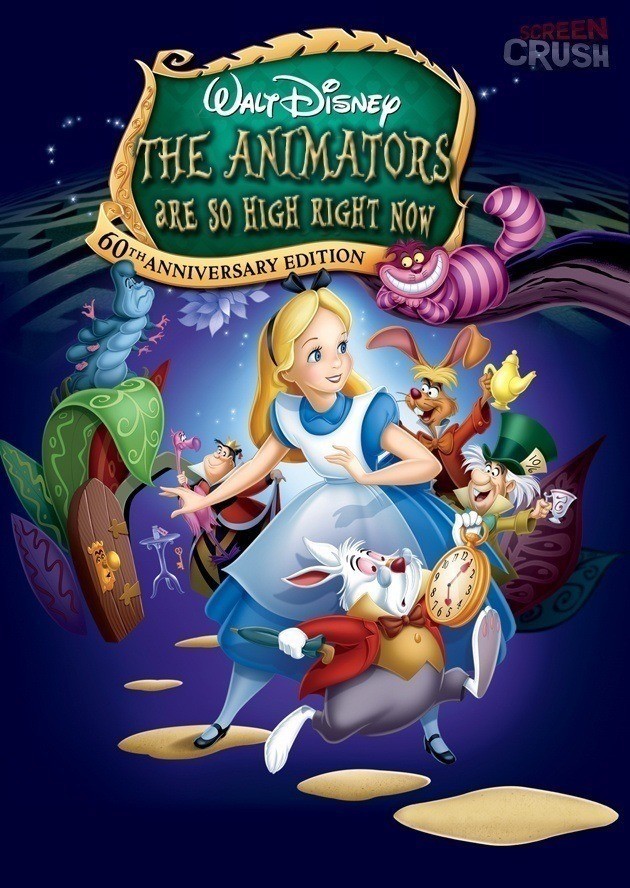 Disney Movie Posters Alice In Wonderland