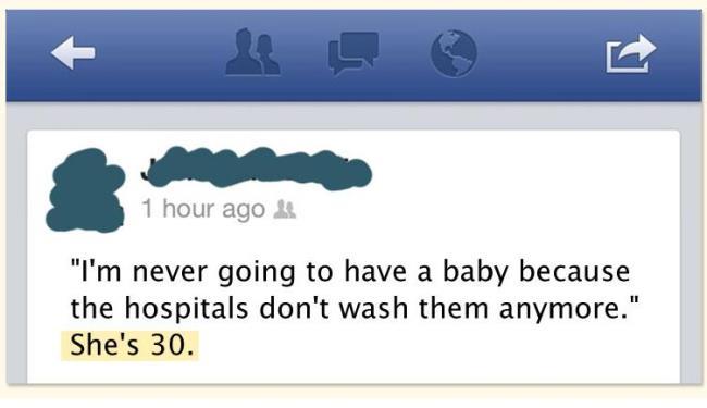 Hospitals Don't Wash Babies Anymore