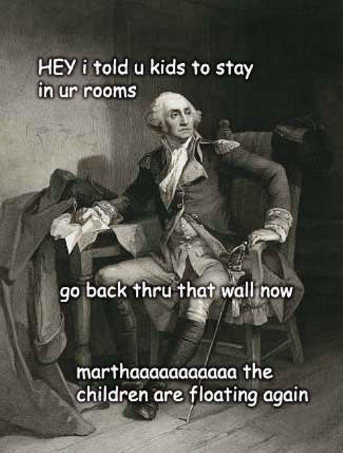 George Washington Meme Ghost Children
