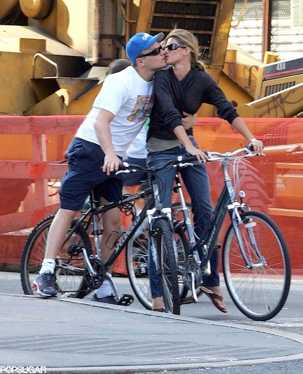 leonardo-dicaprio-gisele-bundchen-cargo shorts