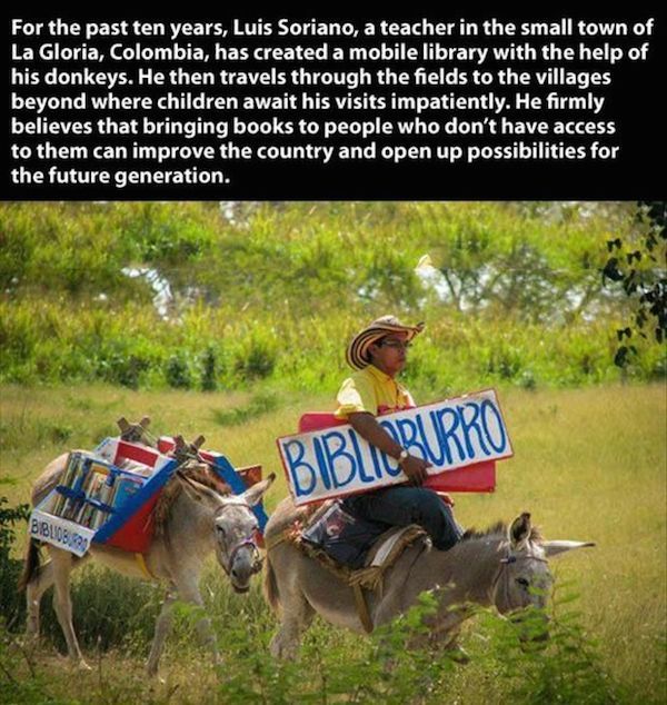 Biblio Burro Restore Your Faith In Humanity