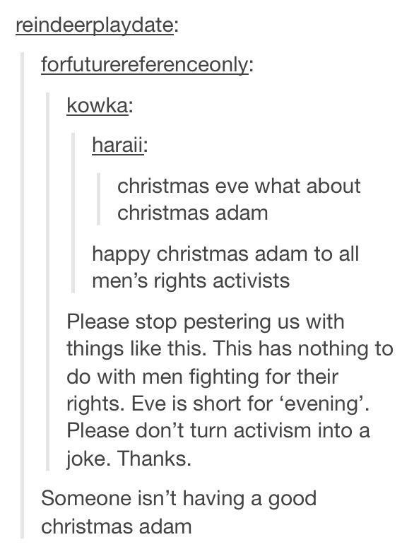 Happy Christmas Adam