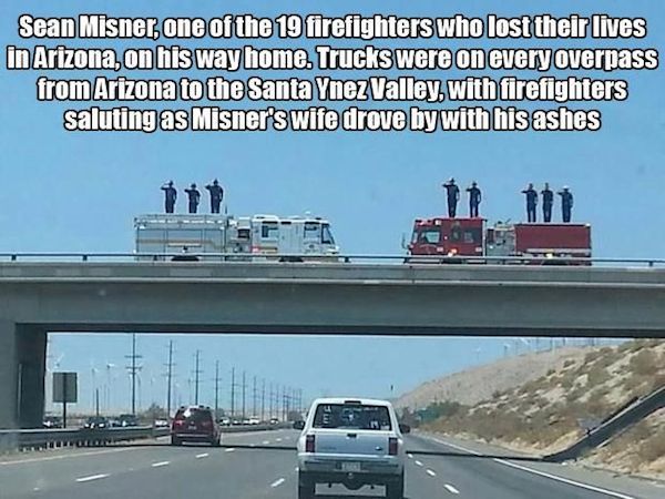 Firefighter Salute