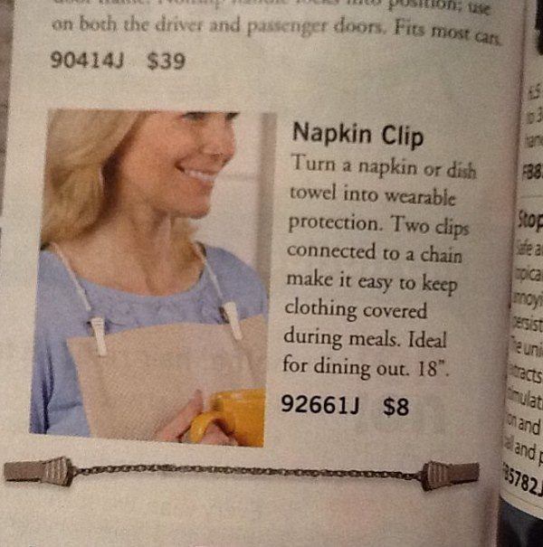 Napkin Clip