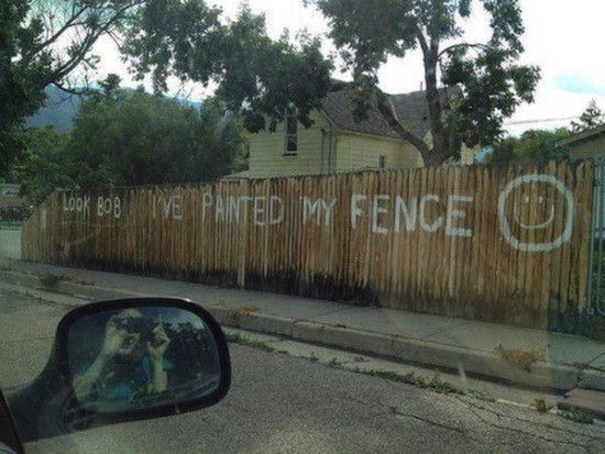 Fence Painting-painting
