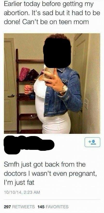 Not Pregnant Just Fat