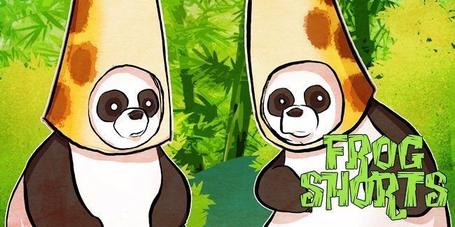 Frog Shorts Pandas Preview