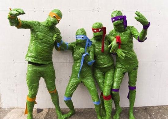 Duct Tape Ninja Turtles