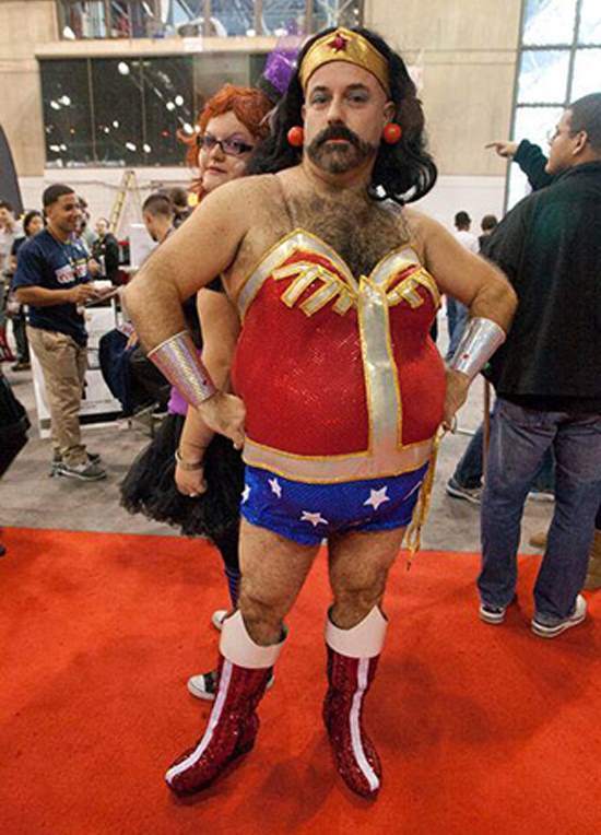 Scary Wonder Woman